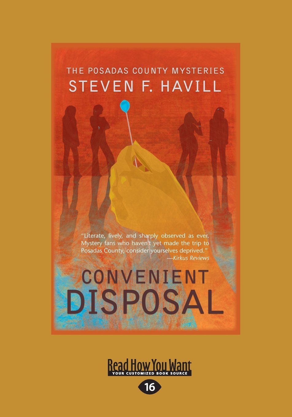 Convenient Disposal: A Posadas County Mystery in Large Print
