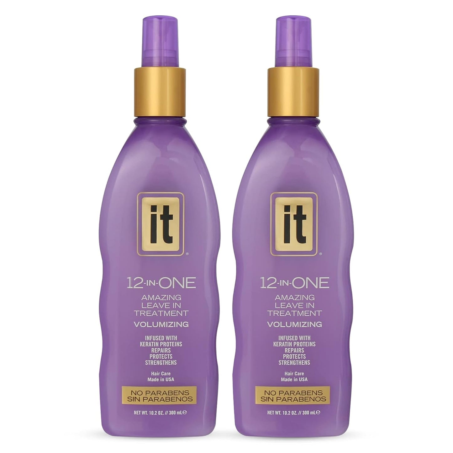 2-Pack Volumizing Leave-In Treatment - Strengthen & Add Volume - Freeze It
