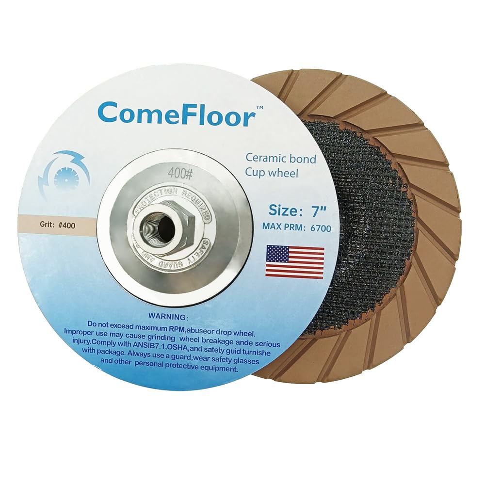 Concrete Grinding Cup Wheel 7in Ceramic Diamond for Floor Use
