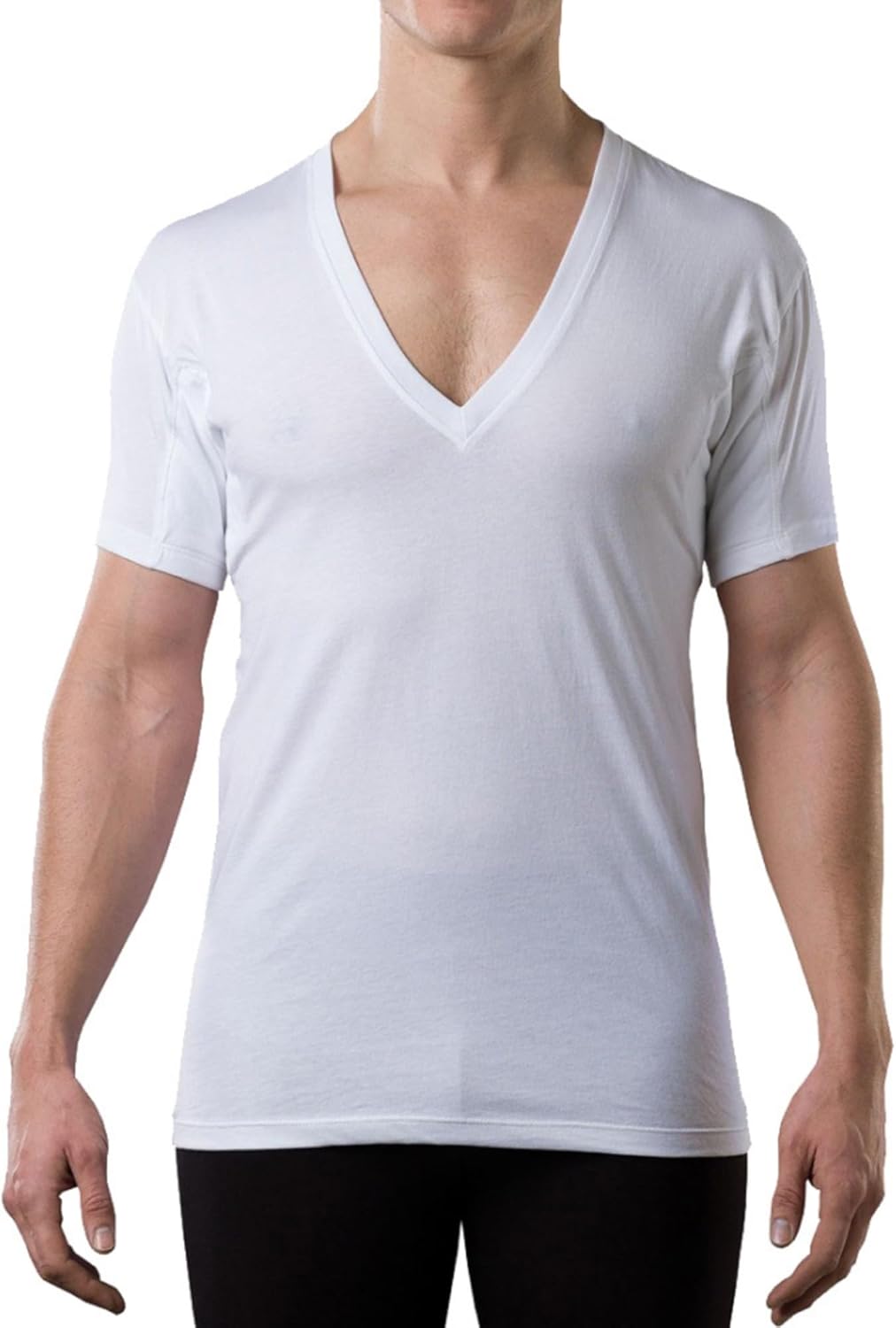 Men's Sweatproof Undershirt with Patented Sweatproof Technology