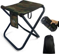 Upgraded Portable Folding Stool 13 in Camping Stool - Compact Travel