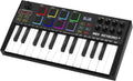 MIDI Keyboard Controllers 25-Key USB MIDI Keyboard - Compact Beat