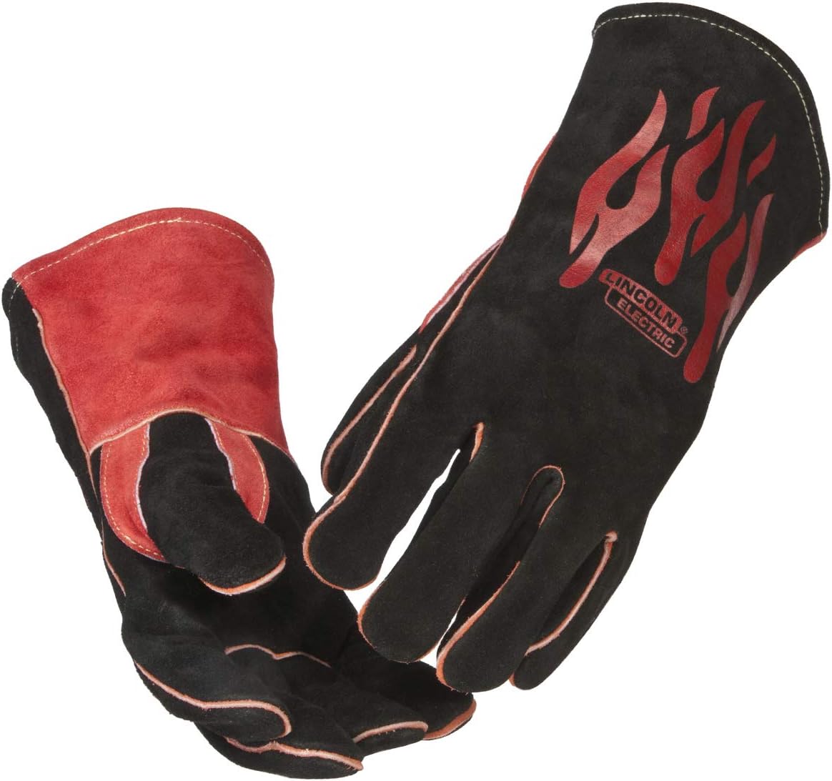 Lincoln Electric 14 Lined Leather Welding Gloves