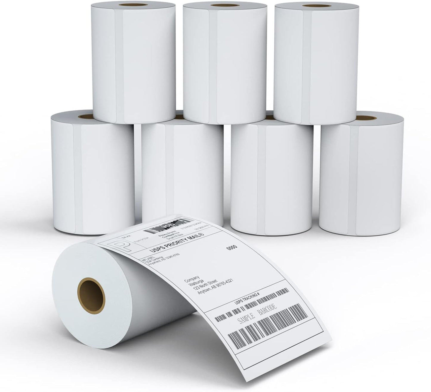 MFLABEL 4x6 Direct Thermal Blank Shipping Labels for Printing
