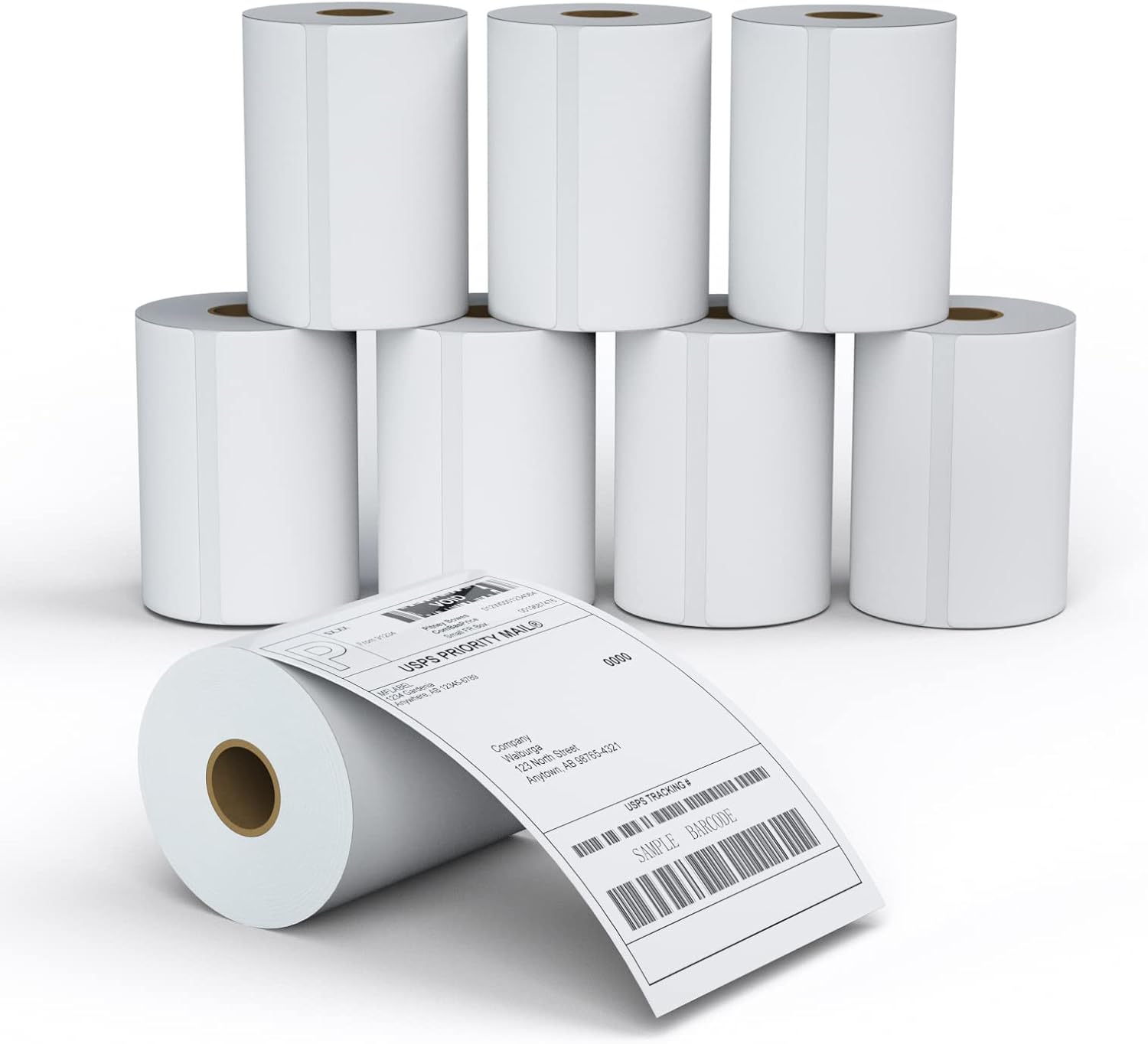 MFLABEL 4x6 Direct Thermal Blank Shipping Labels for Printing