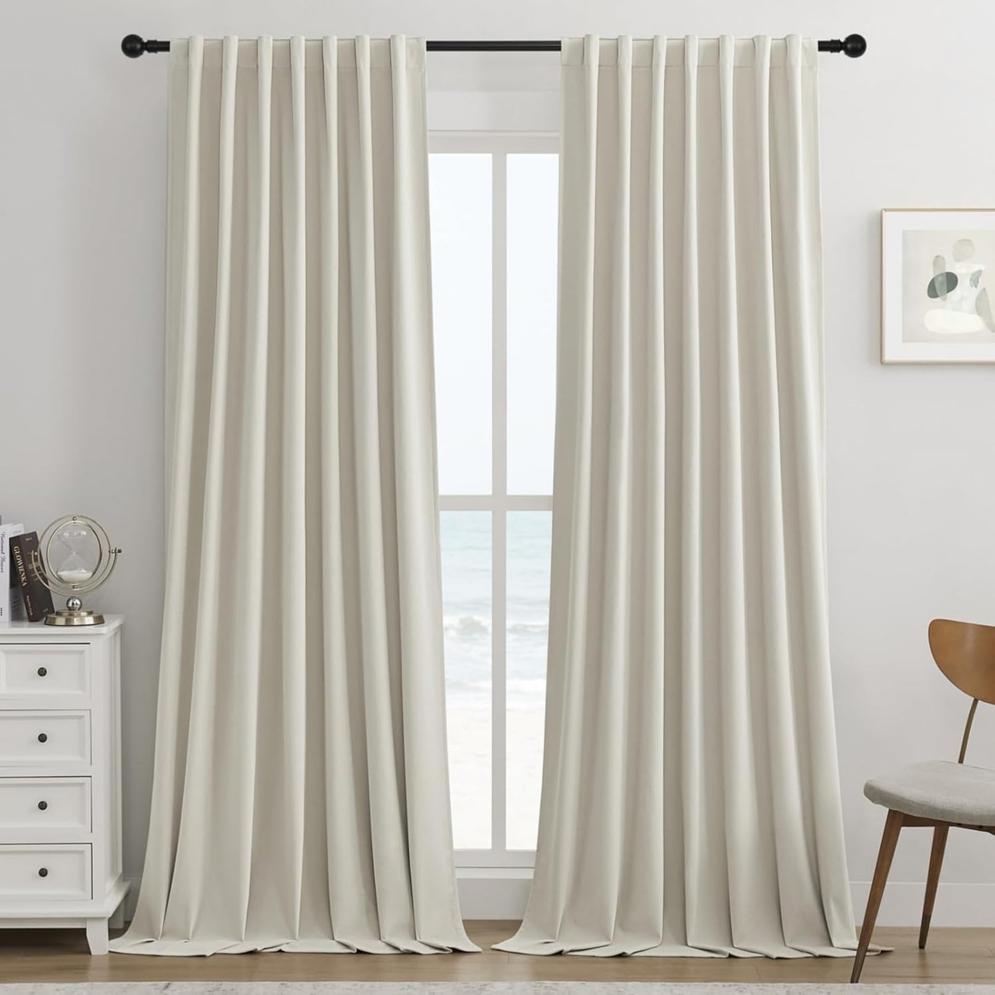 100% Blackout Luxury Velvet Curtains - Elegant Drapes 108