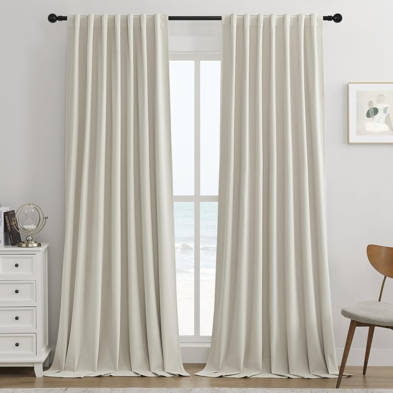 100% Blackout Luxury Velvet Curtains - Elegant Drapes 108