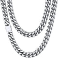 ChainsHouse Stainless Steel Cuban Link Chain - Durable Men's Necklace
