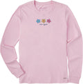 Life is Good Women's Crusher Long Sleeve Tee - Soft, Positive Style