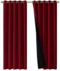 Blackout Curtains 100% Blackout with Thermal Liner - Noise Reducing
