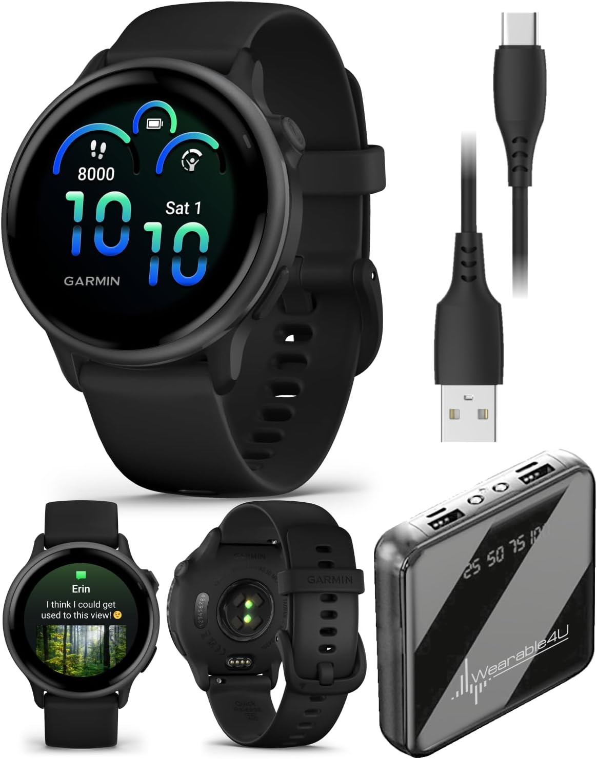 Garmin Vivoactive 6 Smartwatch with AMOLED Display & GPS Tracking
