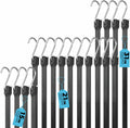 XSTRAP STANDARD Heavy Duty Natural Rubber Tarp Bungee Straps