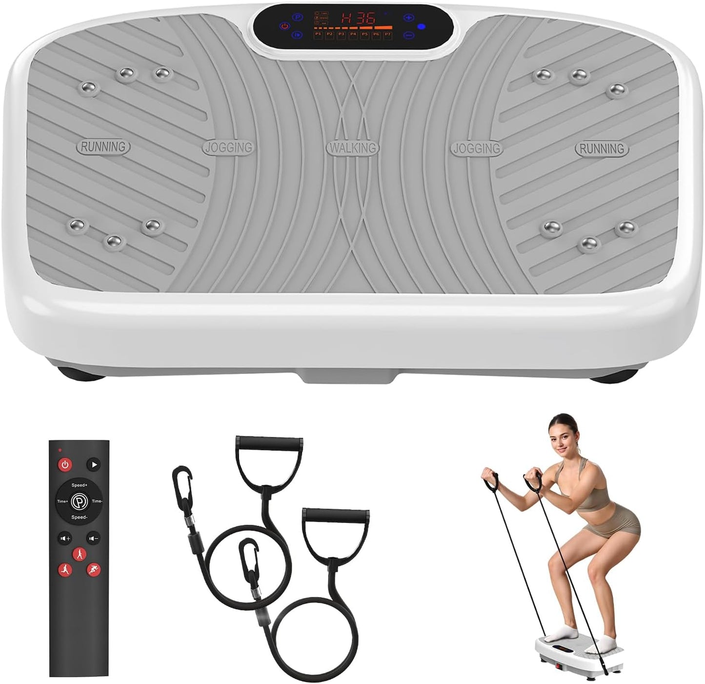 Vibration Plate Exercise Machine for Weight Loss and Shaping
