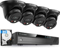 Amcrest 5MP Security Camera System - 4K 8CH PoE NVR with 2TB