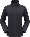 Women Full Zip Fleece Jacket with Pockets - Soft Polar Fleece