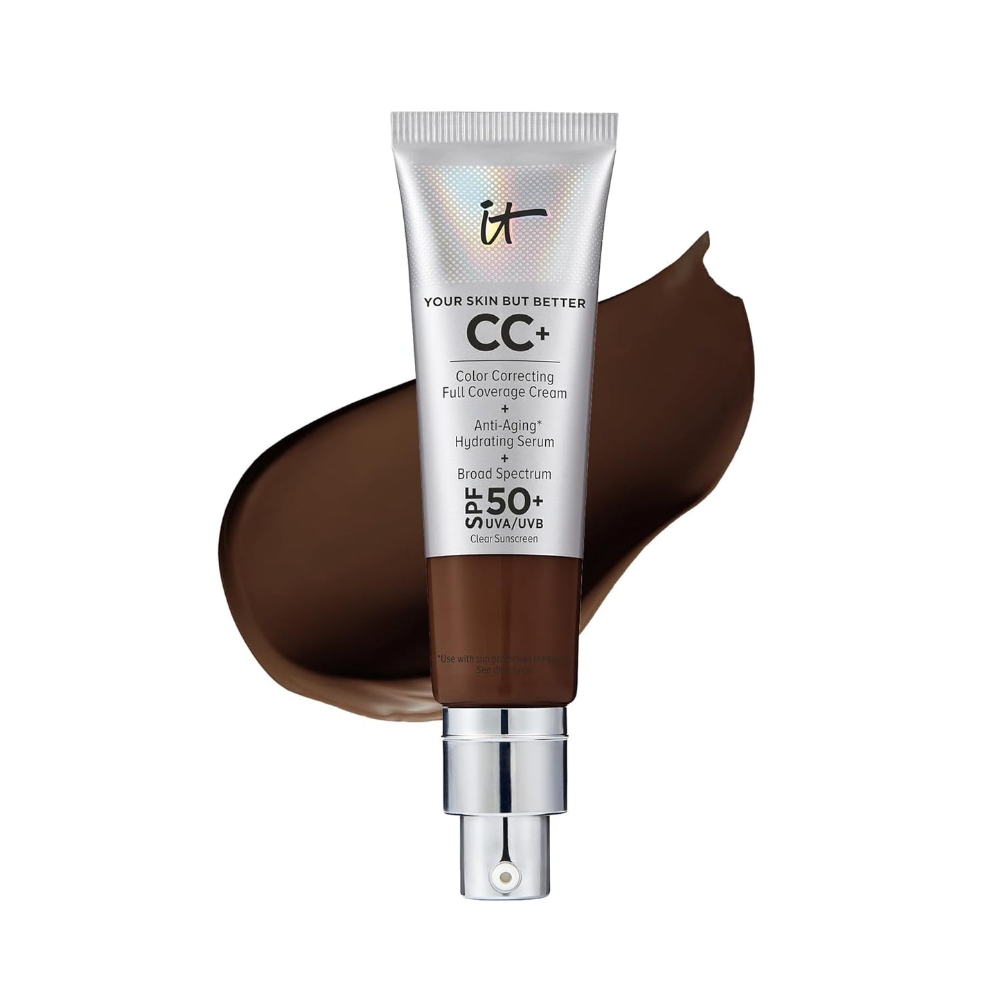 IT Cosmetics CC+ Cream: Full Coverage Foundation with SPF 50