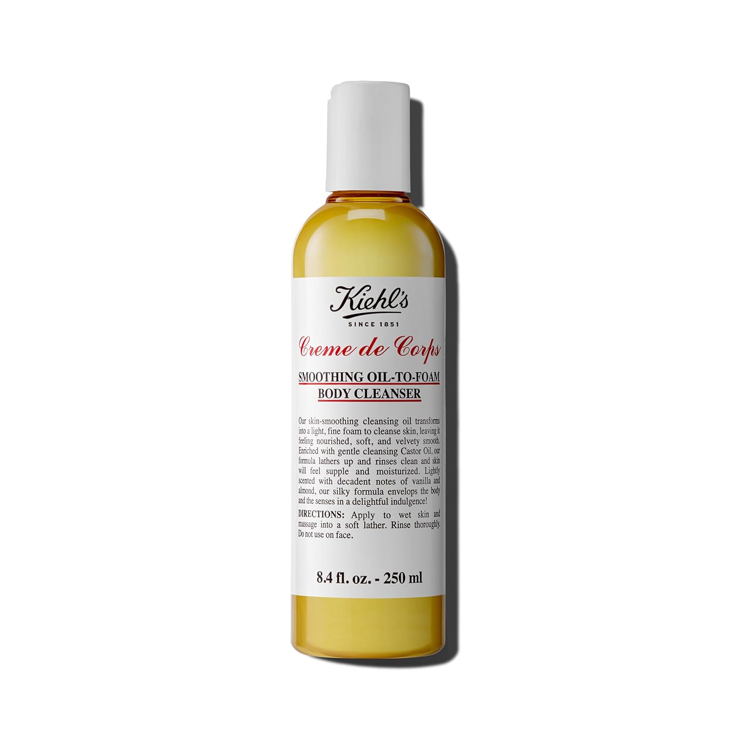 Kiehl's Creme de Corps Smoothing Oil-to-Foam Body Cleanser Review