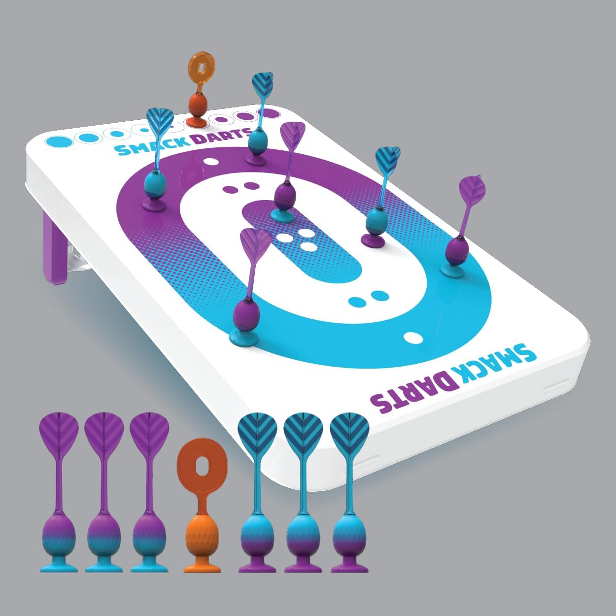 EastPoint Smack Darts - 2-in-1 Suction Cup Dartboard Game