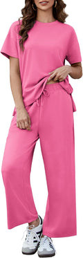 PINSPARK 2 Piece Lounge Set for Women - Lightweight Summer Travel