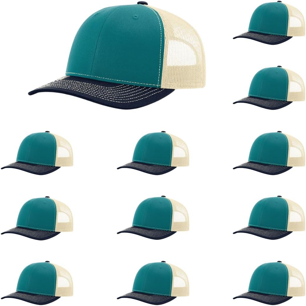 Richardson 112 Classic Six-Panel Adjustable Snapback Trucker Cap
