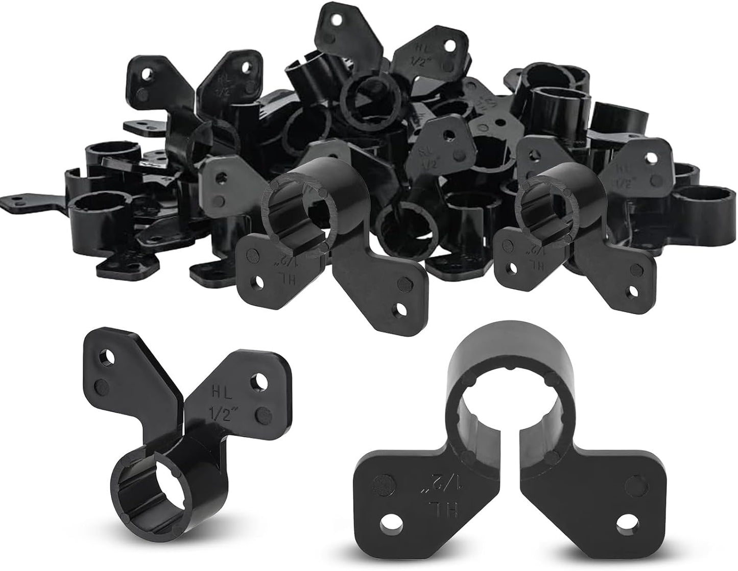 500-Pack 1/2-inch Suspension Pipe Clamps for PEX and CPVC
