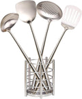 MARTE Kitchen Cooking Utensils Set 5-Piece Stainless Steel - Durable
