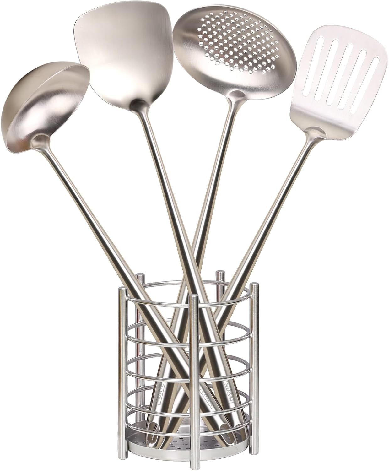 MARTE Kitchen Cooking Utensils Set - 5 Pcs Stainless Steel Tools