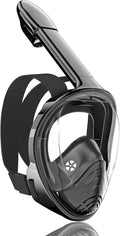 Full Face Snorkel Mask for Adults 180 Degree Panoramic View - Camera