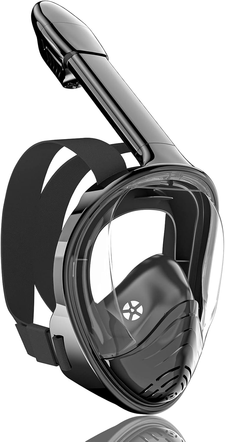 QingSong Full Face Snorkel Mask - 180 Panoramic View