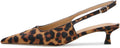Pointed Toe Slingback Kitten Heels for Women - Elegant Low Heel