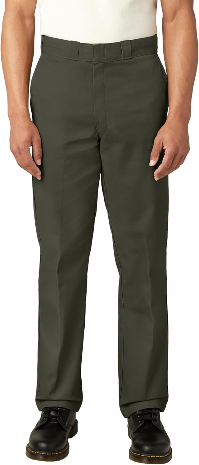 Dickies Men's Long Sleeve Work Shirt for Comfort and Durability
