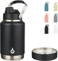 64oz Insulated Water Bottle - Half Gallon Vacuum Jug for All-Day