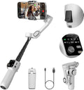 Cellphone Gimbal for Video Recording with AI Tracking - Smooth 3-Axis