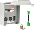 RV Temporary Power Outlet Panel with Breaker - MultiAmp RV Power