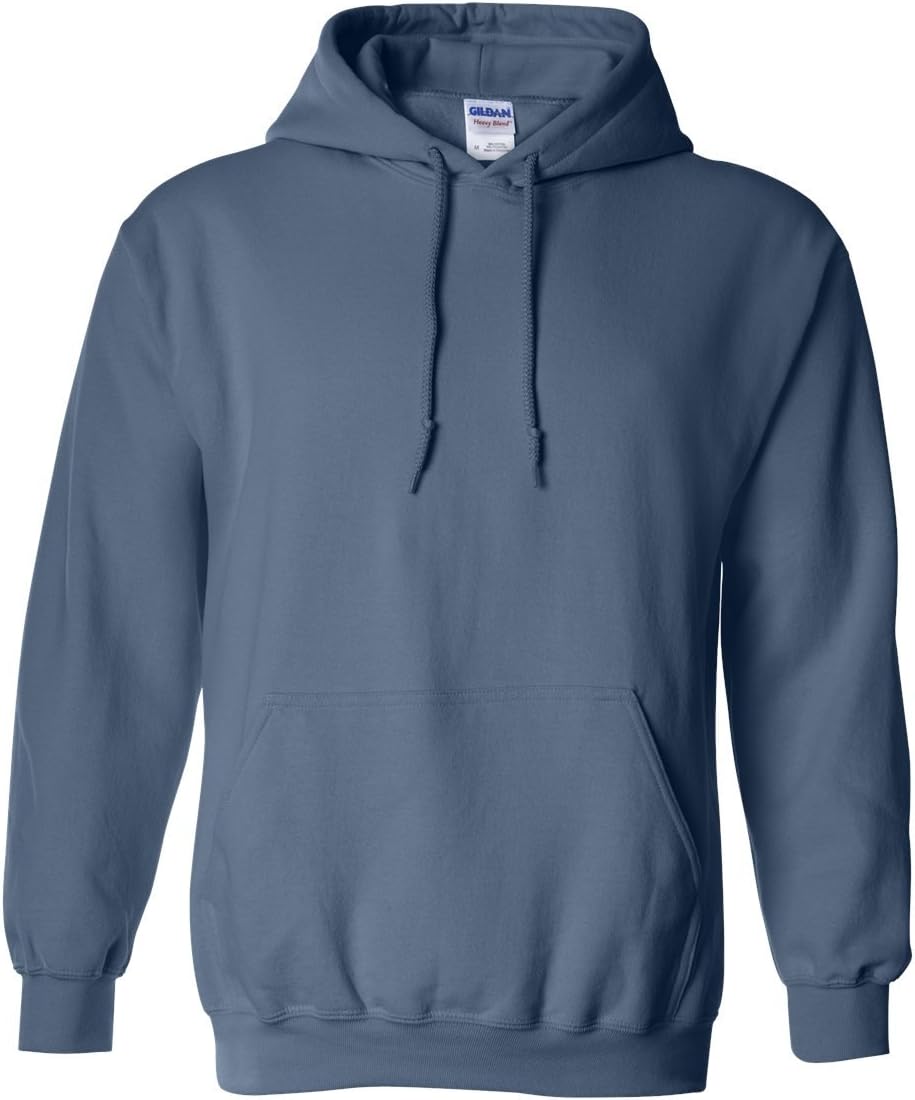 Gildan Indigo Blue Hoodie: Heavy Blend Comfort