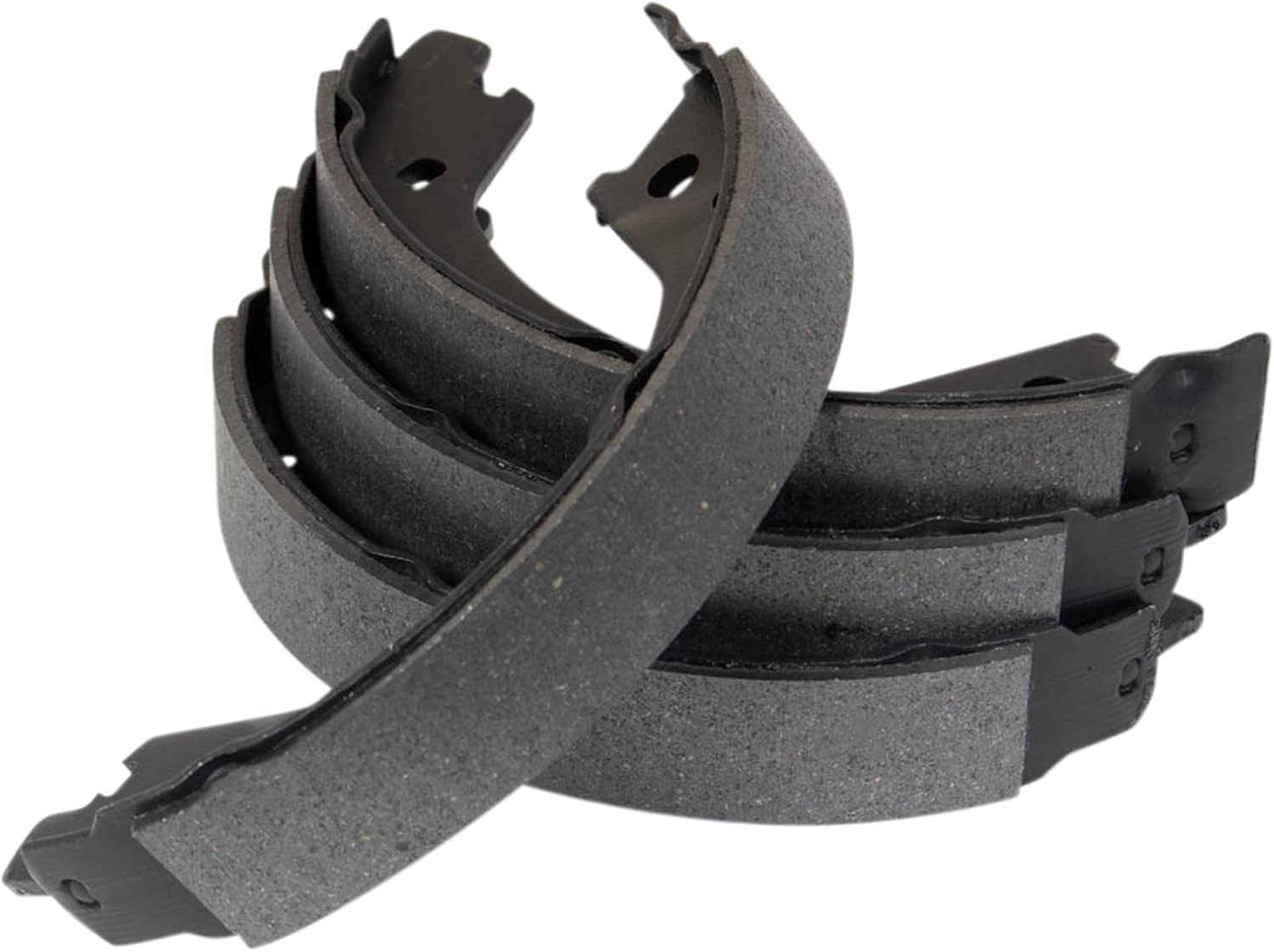 TRQ Rear Parking Brake Shoe Set for Hyundai and Kia Models
