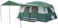 PORTAL 8 Person Family Camping Tent with Porch for Outdoor Fun