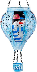 Starsoul Christmas Hot Air Balloon Solar Lantern for Outdoors