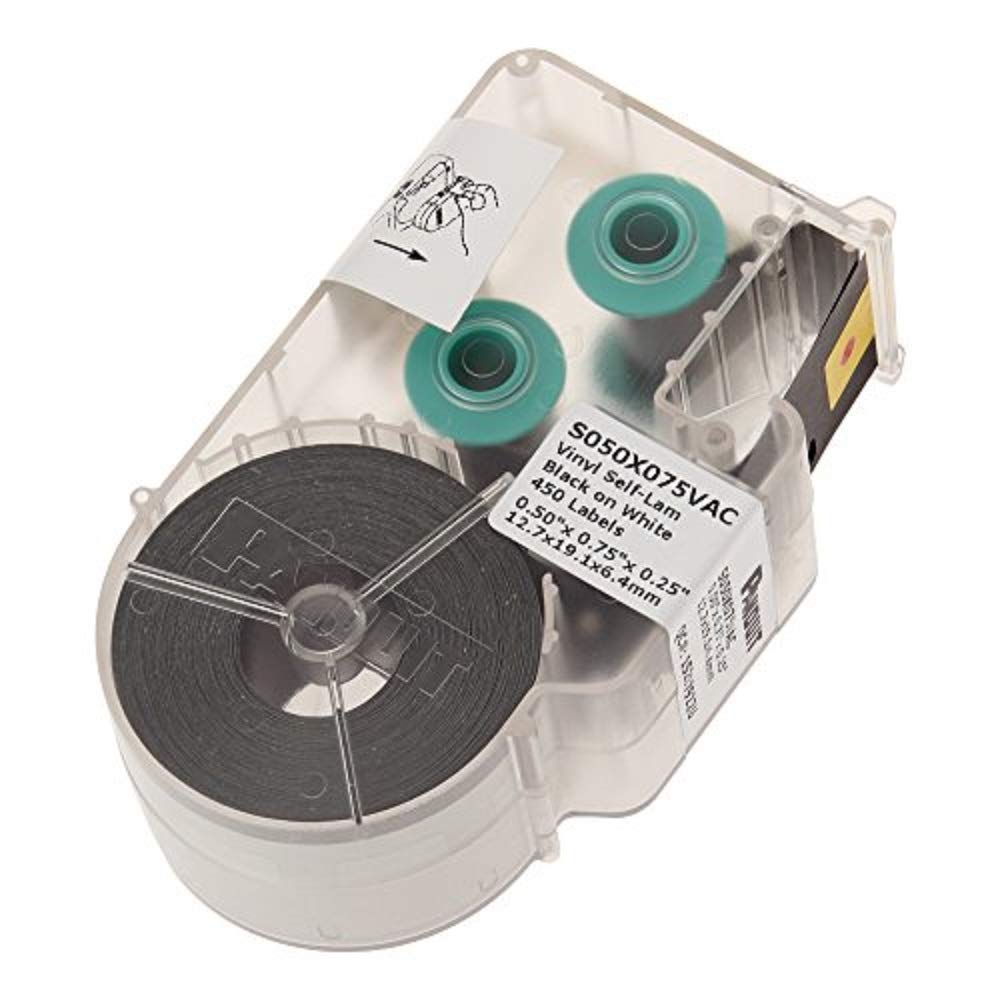 Panduit S100X075VAC Self-Laminated Vinyl Labels for Cables