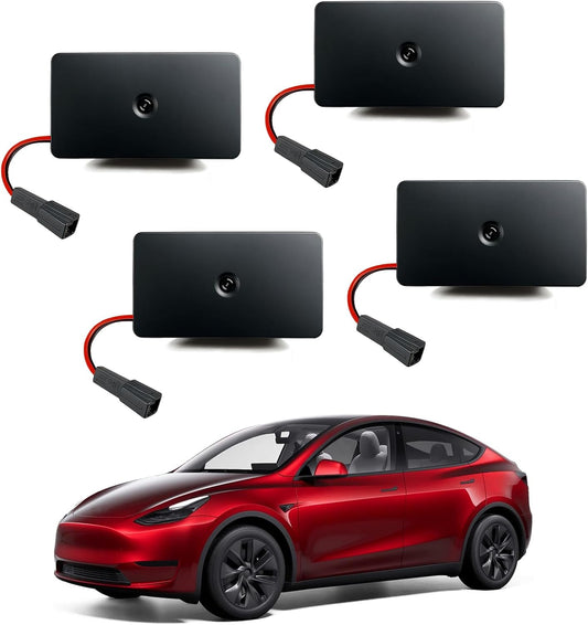 Car Door Lights Logo Projector for Tesla Model Y 3 X S 2025