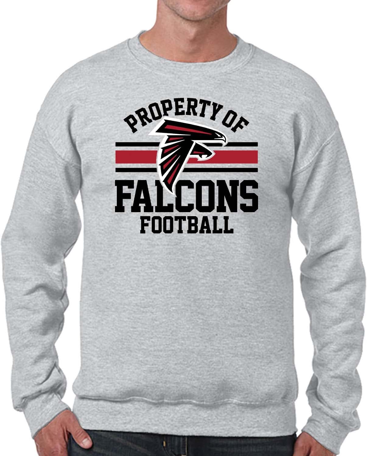 Property Of Atlanta Falcons Crewneck Sweatshirt for All Fans