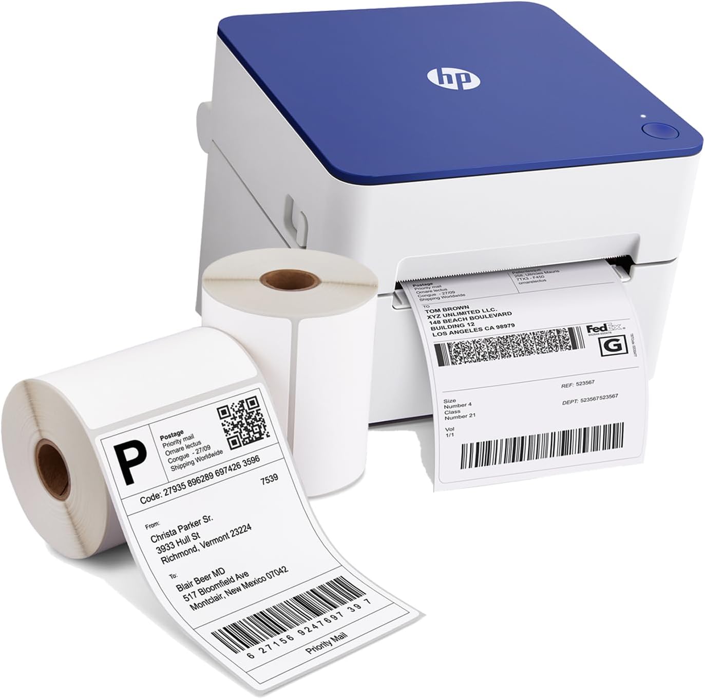 HP Shipping Label Printer 4x6 Direct Thermal for Fast Printing