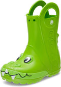 Crocs Kids' Handle It Rain Boots - Easy On, Waterproof Comfort Boys