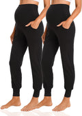 Maternity Jogger Pants Over The Belly - Comfortable All-Day Wear