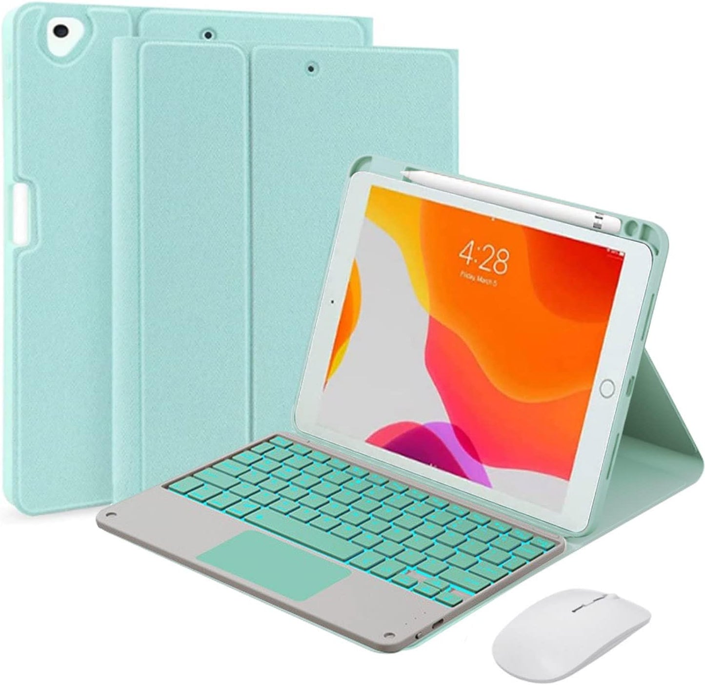 Touchpad Keyboard Case for iPad Mini 6 with Backlit Keyboard