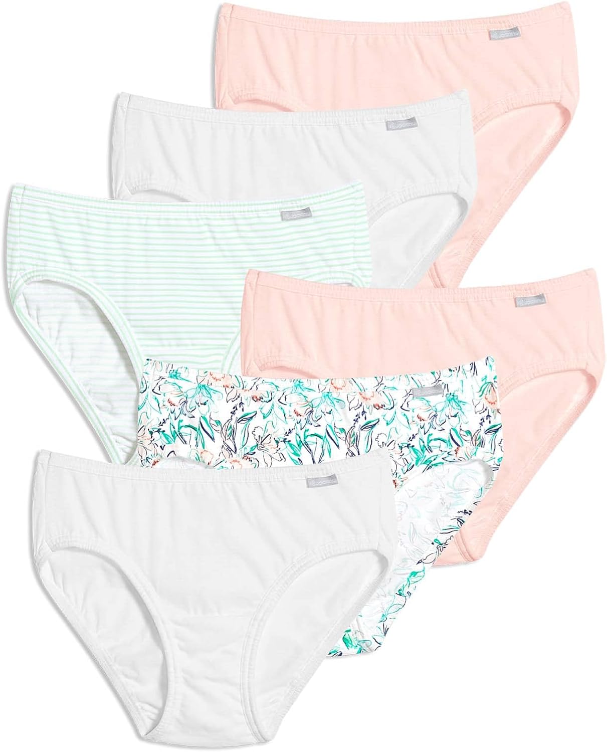 Jockey Women's Elance Bikini Underwear - 6 Pack for Comfort