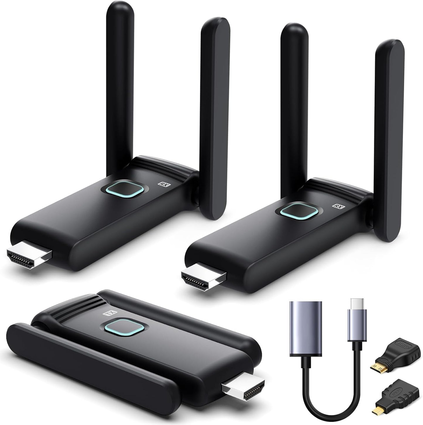 Wireless HDMI Splitter for Multiple Screens, Up to 6 Displays