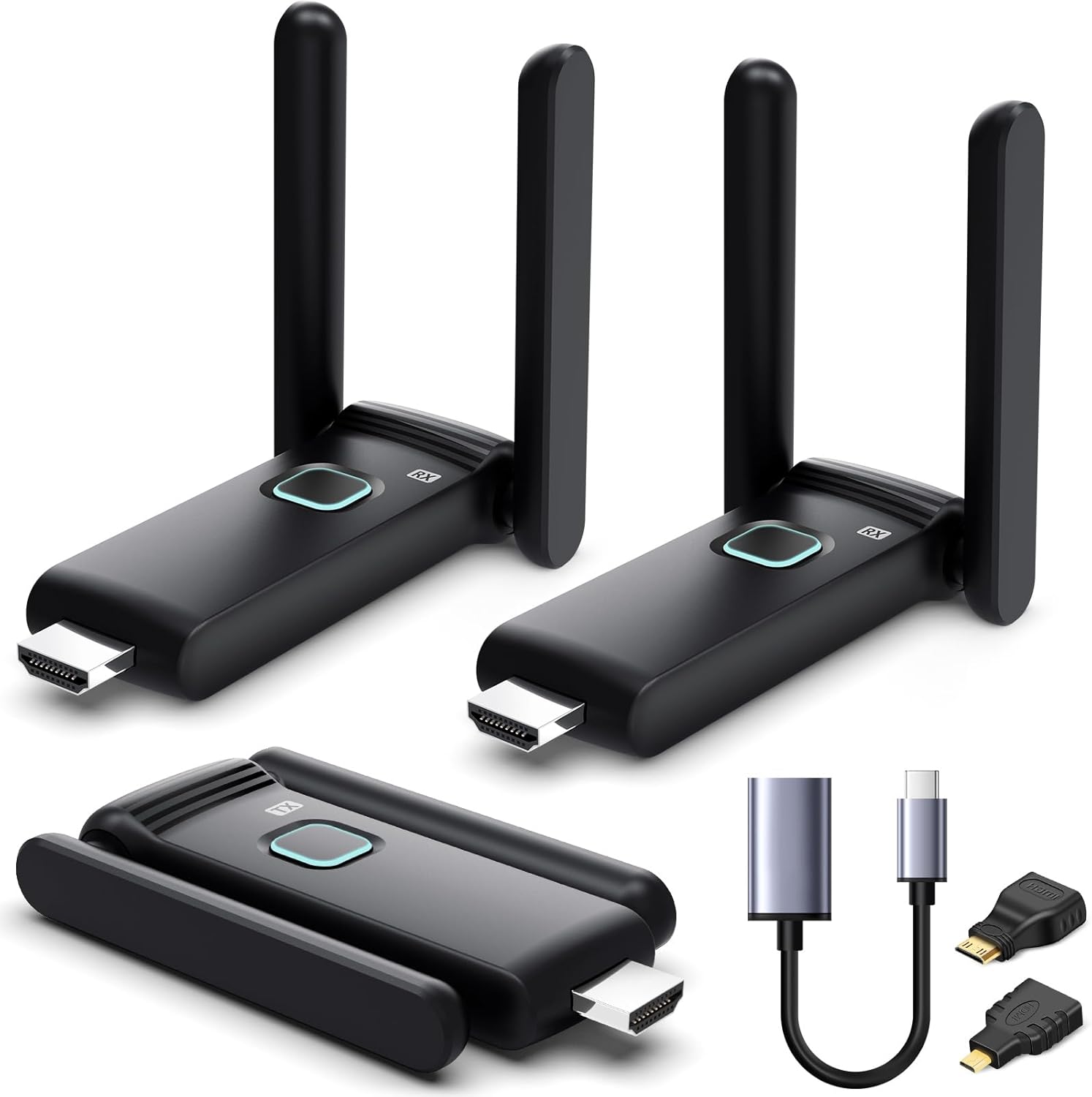 Wireless HDMI Splitter for Multiple Screens, Up to 6 Displays