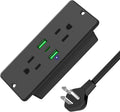 Recessed Power Strip Flat Plug 5-in-1 - 45W Fast Charging