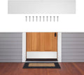 10 x 30 in Aluminum Door Kick Plate - Silver Protection